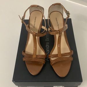 NIB/EUC Alexandre Birman Anabela Wedges